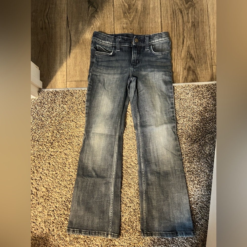 Girls wrangler jeans cowgirl jeans size 10